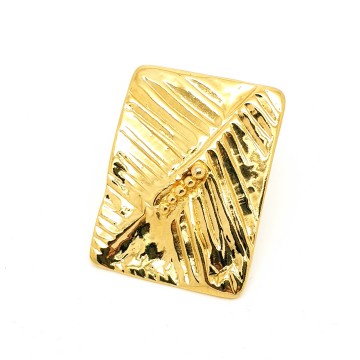 Abstract goldtone scarf clip -Bliinkt