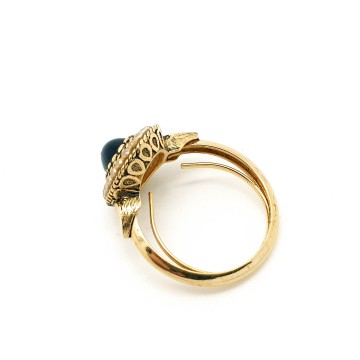 Avon 'Black Cabochon' ring 1973