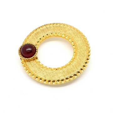 Beaujewels interchangeable circle brooch