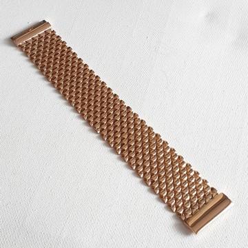 Bronze Milor Italy wide rose gold - Bliinkt