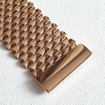 Bronze Milor Italy wide rose gold - Bliinkt