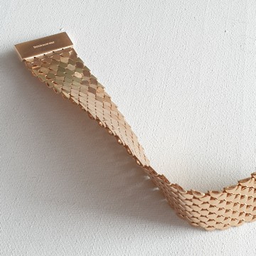 Bronze Milor Italy wide rose gold - Bliinkt