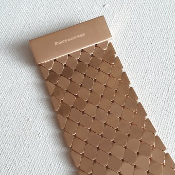 Bronze Milor Italy wide rose gold - Bliinkt