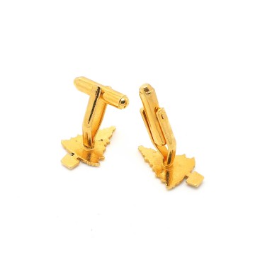 Kerstboom manchetknopen - Bliinkt