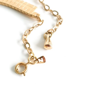 Cleopatra-style short goldtone neckace - Bliinkt