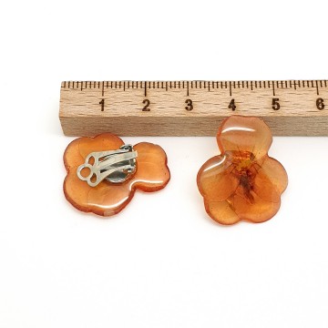 Dried flowers earrings - Bliinkt