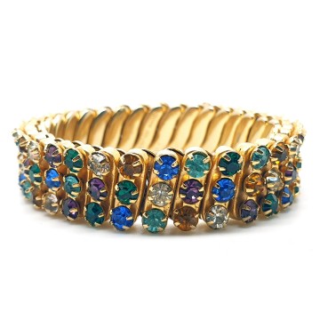 Empire made multicolour expandable bracelet