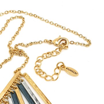 Fiorelli - delicate tricolor necklace - Bliinkt