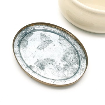 Framecraft - trinket box with embroidered lid - Bliinkt