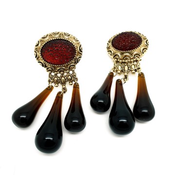 Giga 80's statement-oorbellen