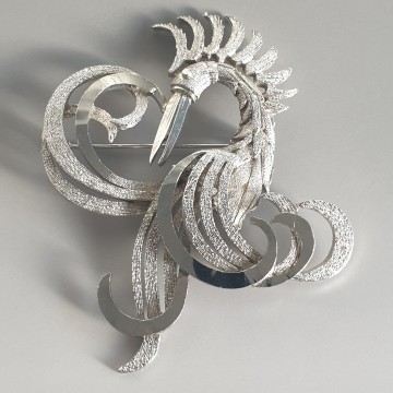 Sphinx - Huge phoenix brooch - Bliinkt