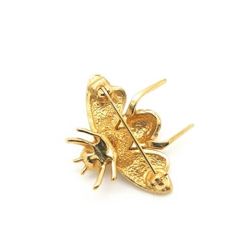 Goldtone bee brooch - Bliinkt