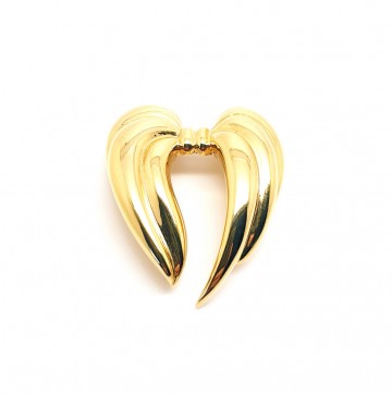 Goudkleurige 'Angel Wings' broche - Bliinkt