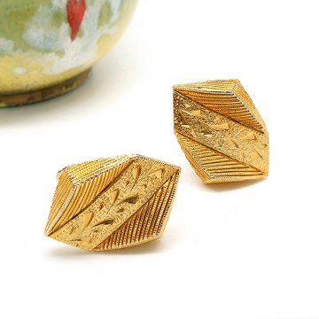 Vintage goldtone cufflinks, numbered 479