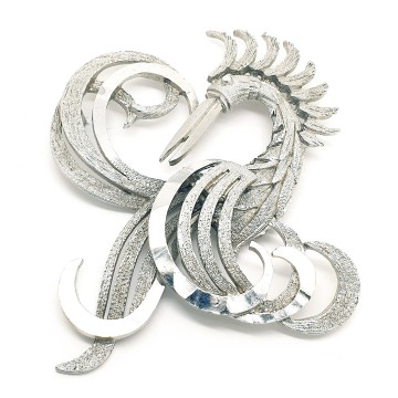 Sphinx - Huge phoenix brooch - Bliinkt