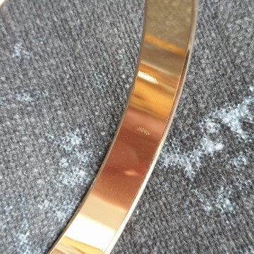 Japan goldtone bangle monet style signed