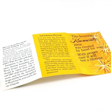 Krementz 14 kt gold overlay leaf earrings leaflet