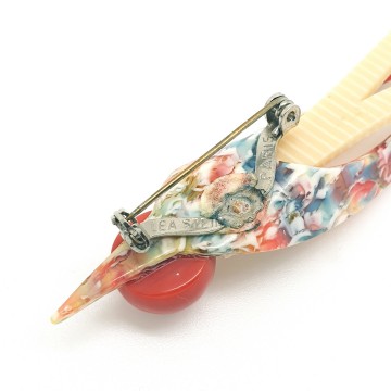 Lea Stein - early bird brooch - Bliinkt