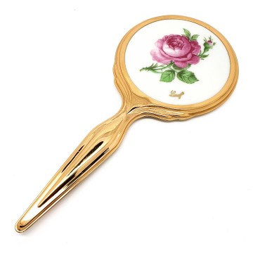Limoges porceleinen handspiegel