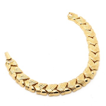 Monet - goldtone bracelet - Bliinkt