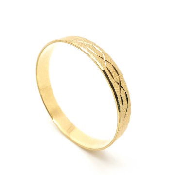 Monet goudkleurige 'bangle'