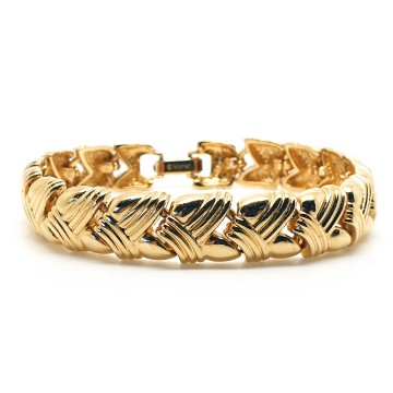 Monet - goldtone bracelet - Bliinkt