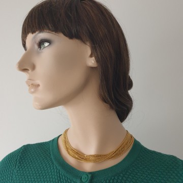 Monet - multichain necklace - Bliinkt