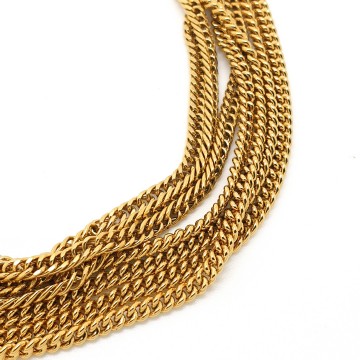 Monet - multichain necklace - Bliinkt