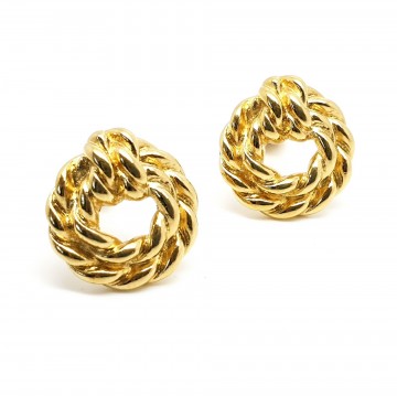 Monet goudkleurge koordoorbellen