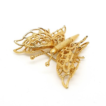 Monet vlinderbroche met dubbele vleugels