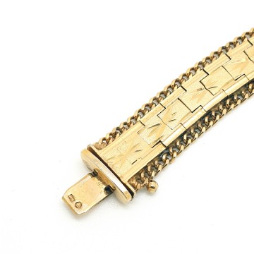 MTL - classic goldtone bracelet 60s/70s - Bliinkt
