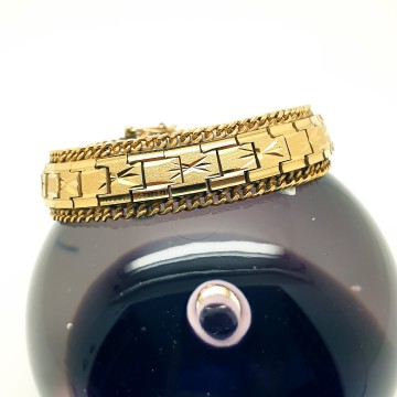 MTL - classic goldtone bracelet 60s/70s - Bliinkt