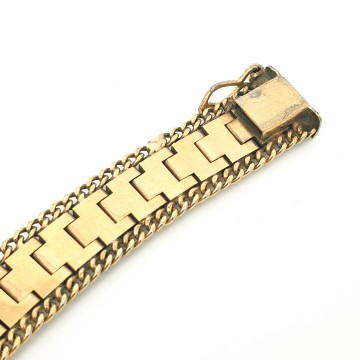 MTL - classic goldtone bracelet 60s/70s - Bliinkt
