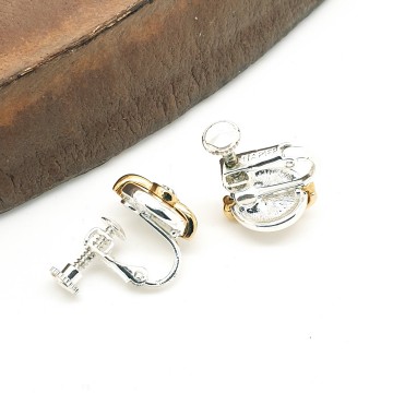 Napier duotone earrings with clear - Bliinkt