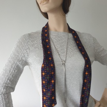 Sarah Coventry - Imagination, 1978 - silvertone slider necklace - Bliinkt