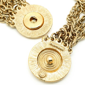 Sarah Coventry goldtone multi chain bracelet - Bliinkt