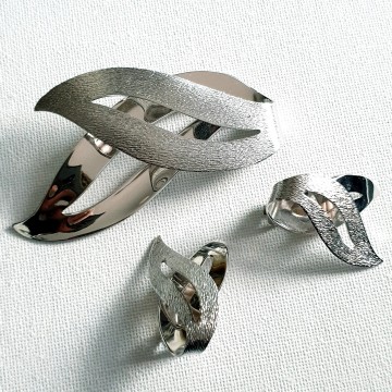 'Satin Flame' 1960 Sarah Coventry