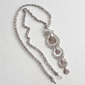 'Snow Lace' necklace Sarah Coventry 1975