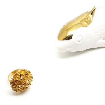 Vanda goudkleurige 'Poisoners' parfumring