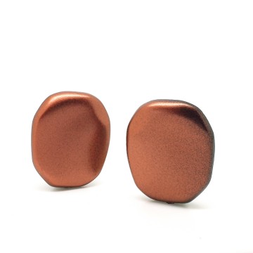 Western Germany - rust brown earrings - Bliinkt